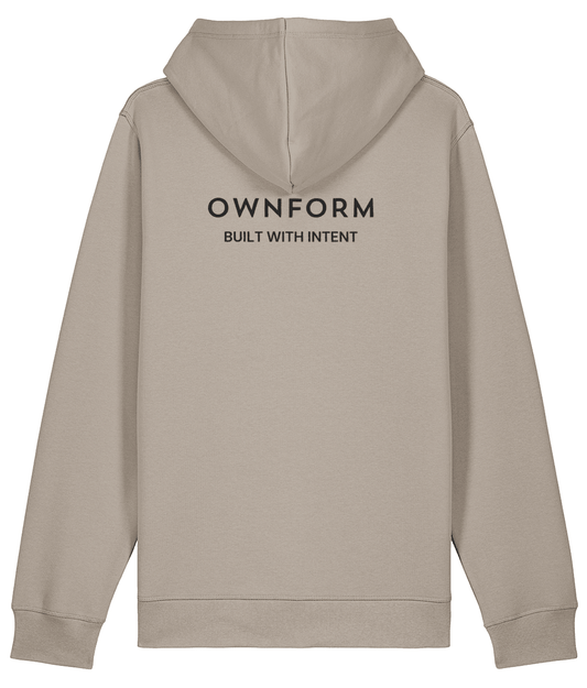 OWNFORM Intent Hoodie Desert Dust — Organic Cotton Blend Hoodie UK
