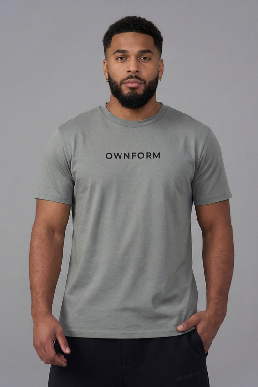 OWNFORM Essentials Tee - Misty Grey