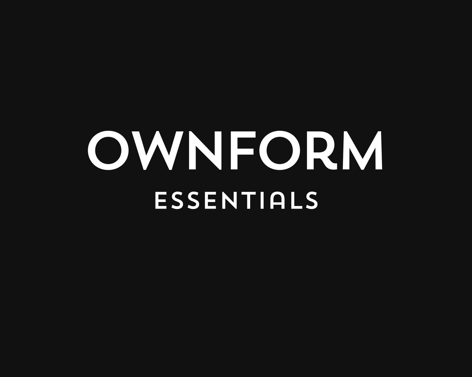 OWNFORM Essentials - OWNFORM