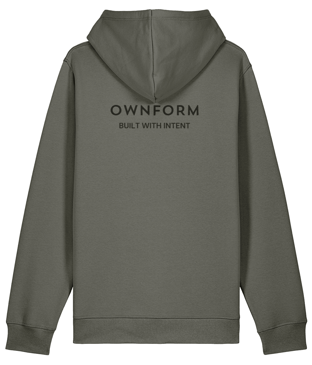OWNFORM Intent Hoodie Khaki — Organic Cotton Hoodie UK