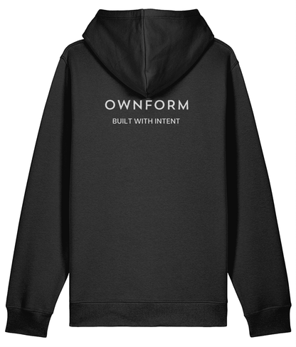 OWNFORM Intent Hoodie Black — Organic Cotton Hoodie UK