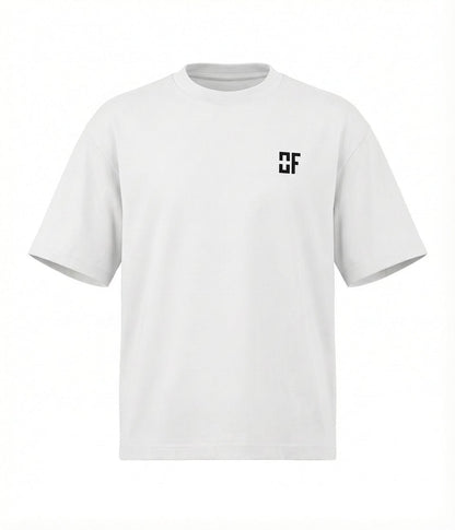 Organic Cotton Oversized T-Shirt White — The Identity Tee | OWNFORM