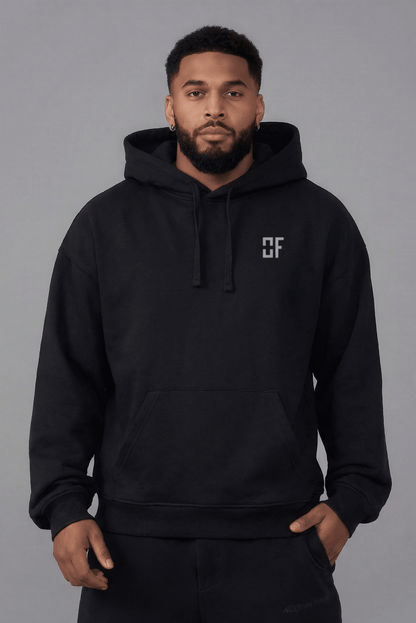 OWNFORM Intent Hoodie Black — Organic Cotton Hoodie UK