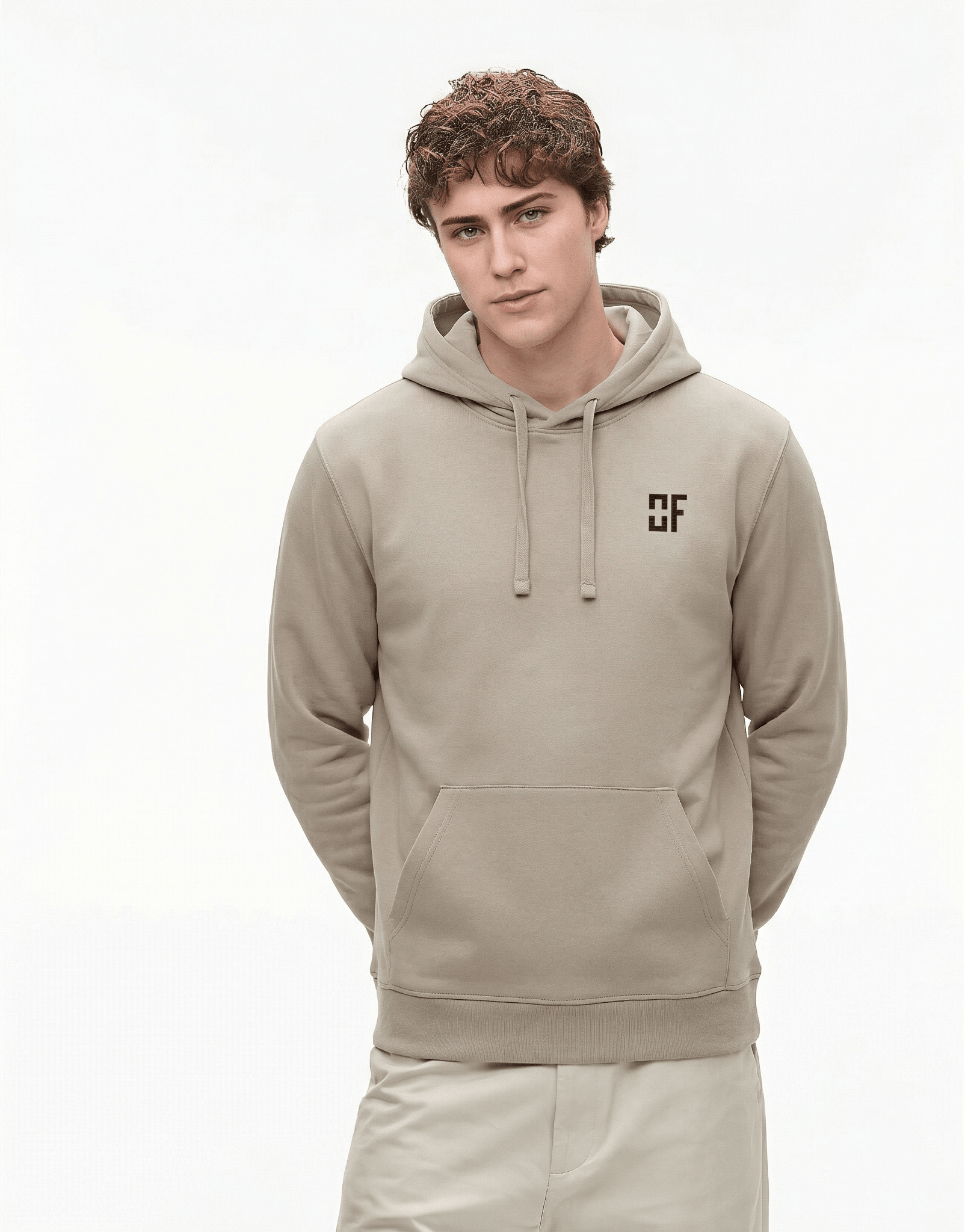 OWNFORM Intent Hoodie Desert Dust — Organic Cotton Blend Hoodie UK